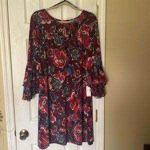 Roz & ALI Floral dress size XL